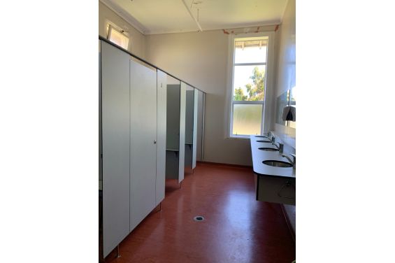 Family Room shared bathroom